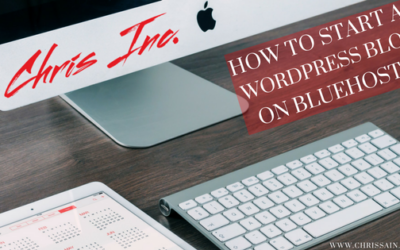 How To Start A WordPress Blog On Bluehost